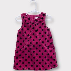 Y2K Gymboree Magenta Polka Dot Dress